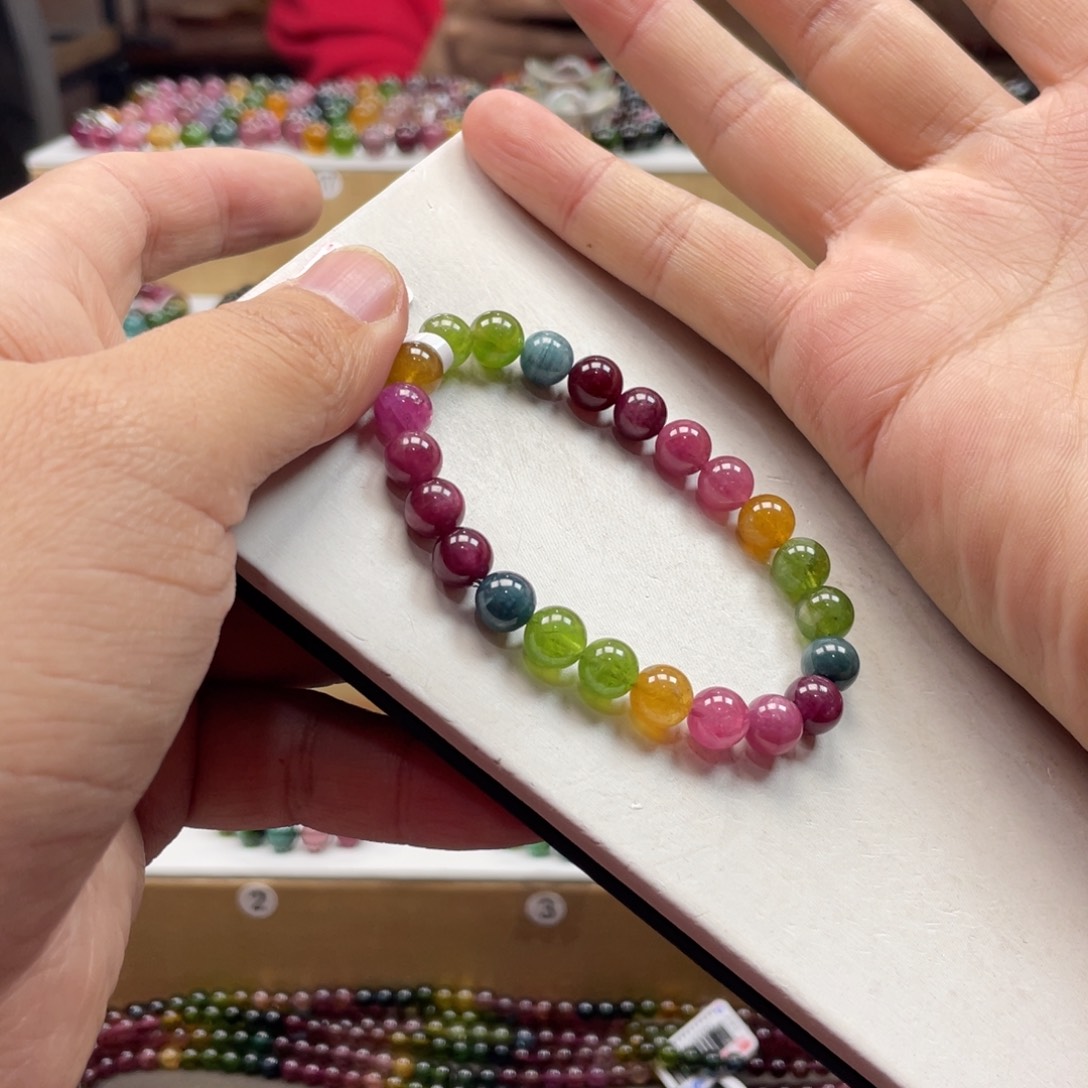 碧玺手串未镶嵌8mm.mmmmmmmmmm