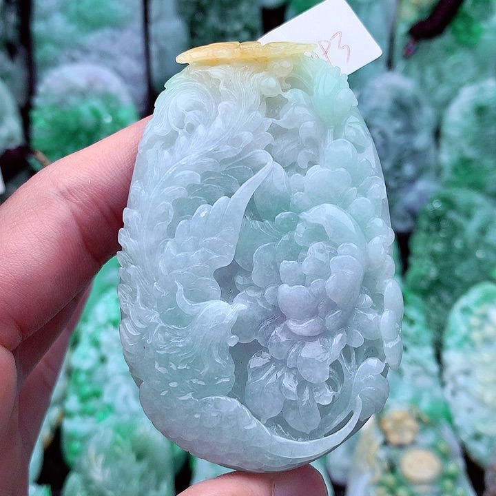 翡翠吊坠(不含链)未镶嵌