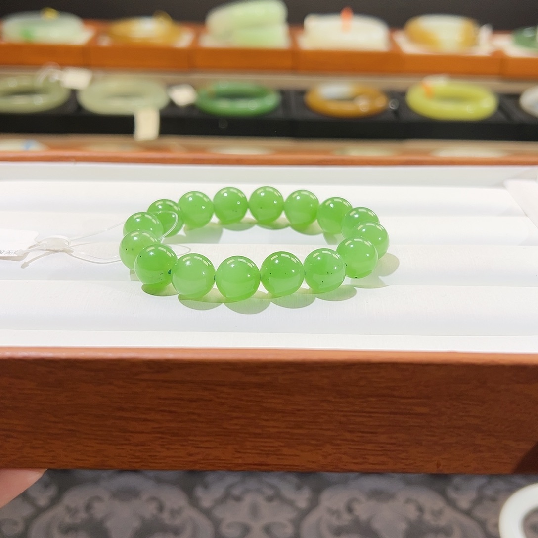 和田玉手镯未镶嵌  【卡12】