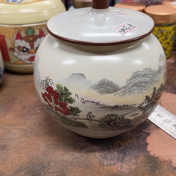 陶瓷罐储物罐密封罐茶叶罐