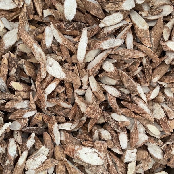 怀集本地大山牛大力根粉质白肉老根干货