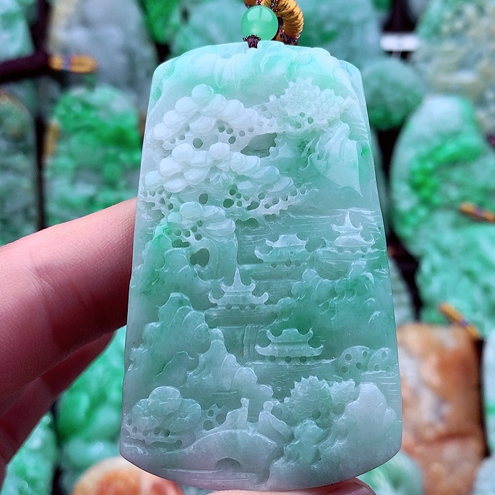 翡翠吊坠(不含链)未镶嵌