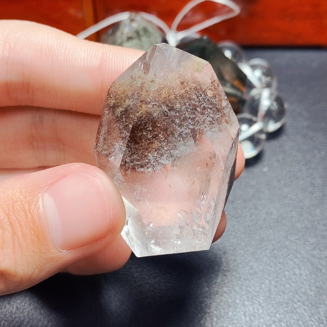 水晶颈饰未镶嵌云****妳