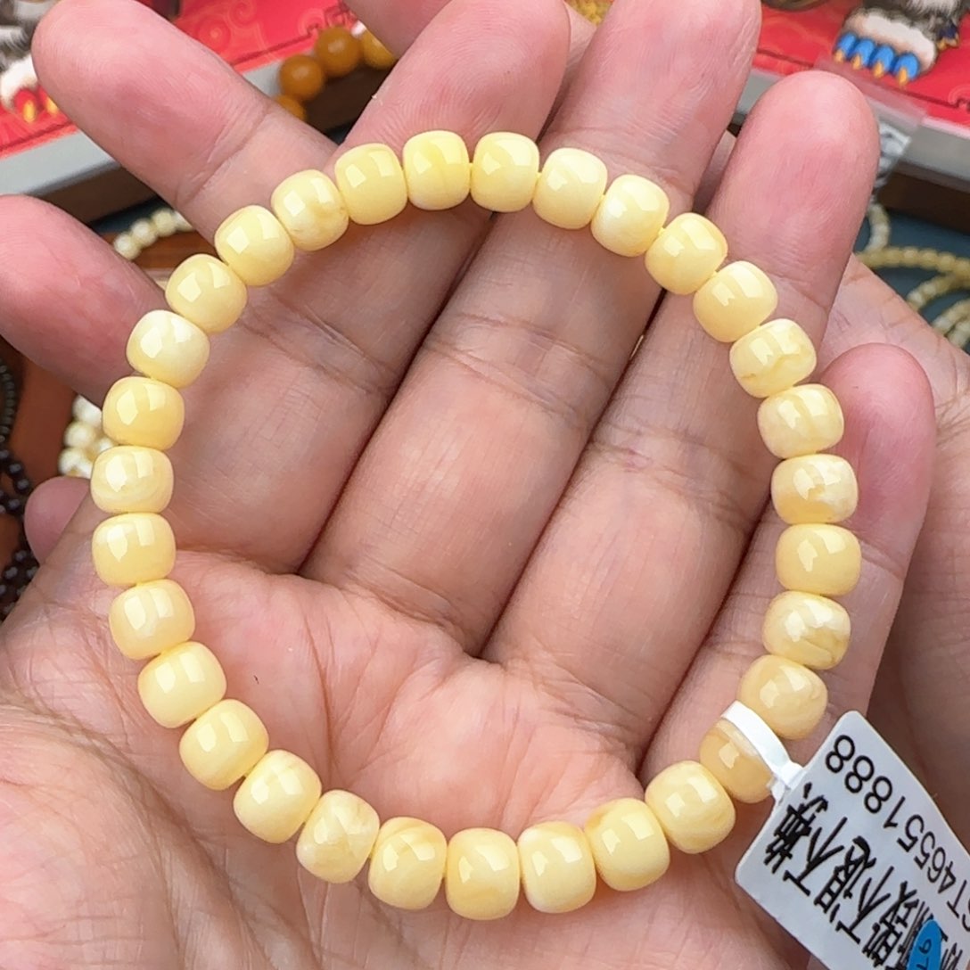 琥珀手链未镶嵌7.2咪