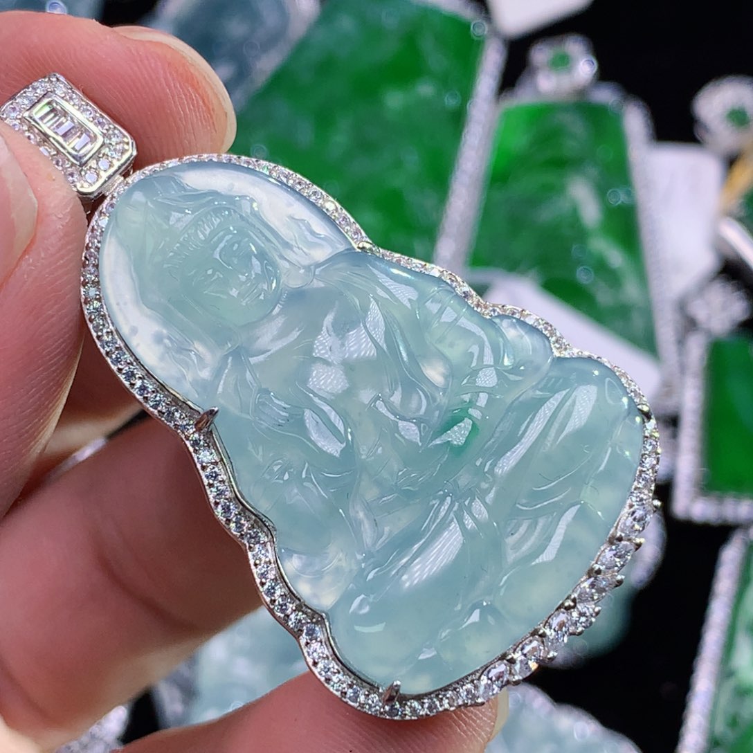 【闪购商品】翡翠颈饰未镶嵌翡翠