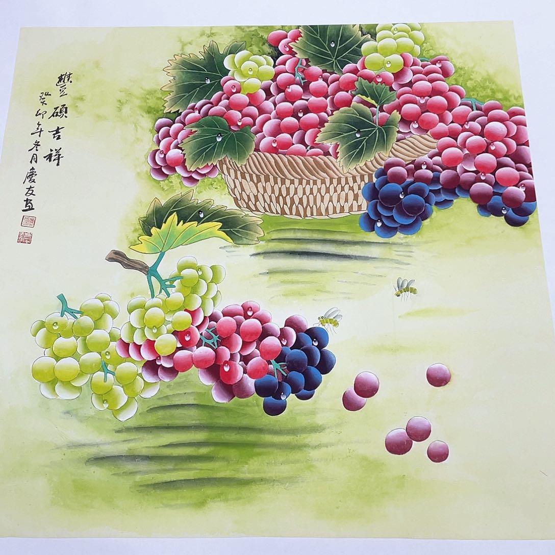国画李庆友老師精品作品