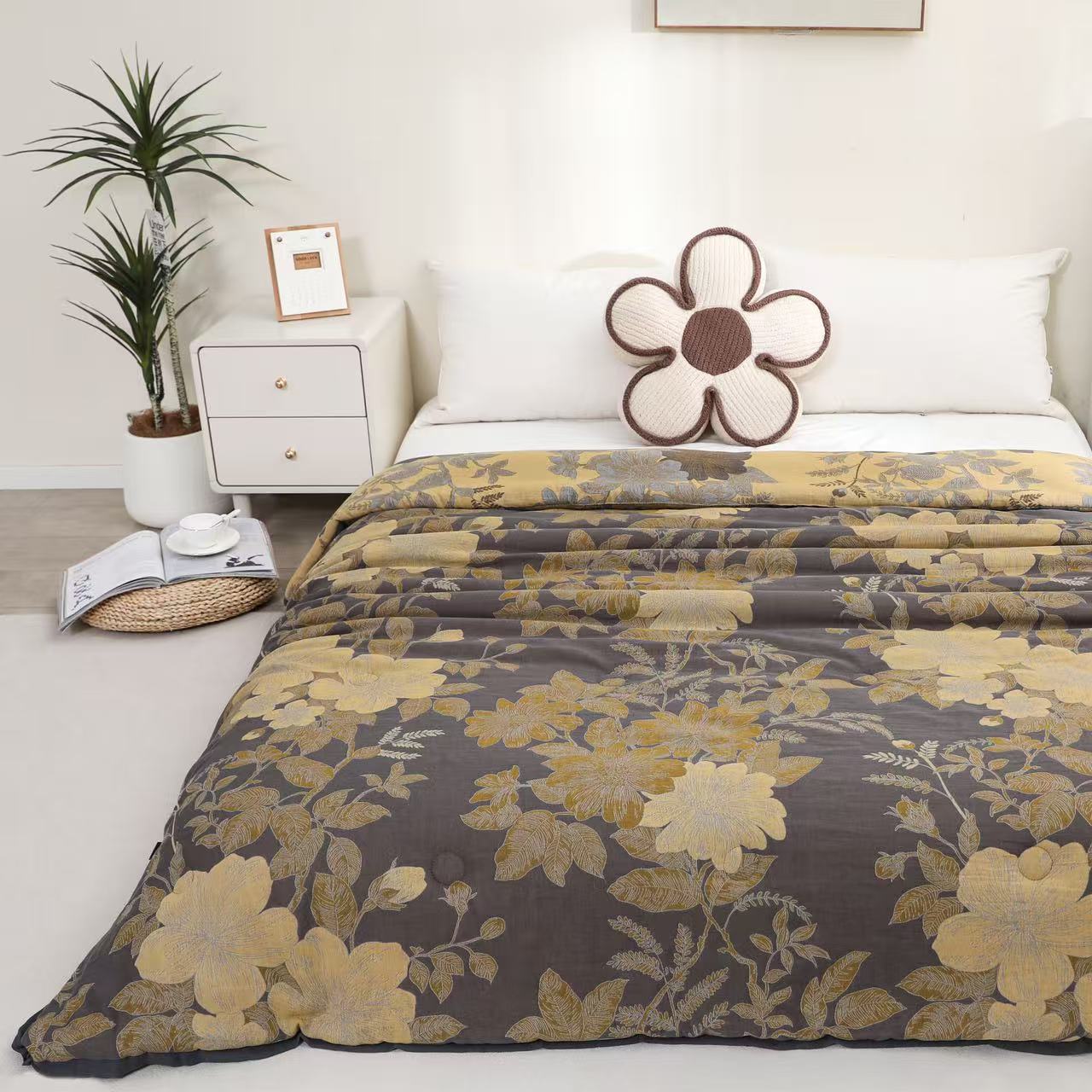 【大版花】柔软亲肤四季被高品质轻奢风