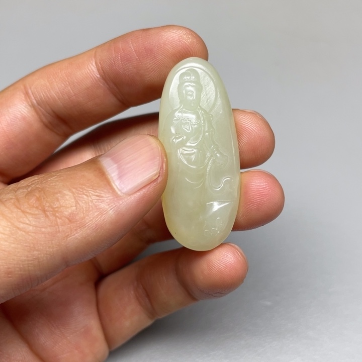 和田玉未镶嵌吊坠(不含链)平****生