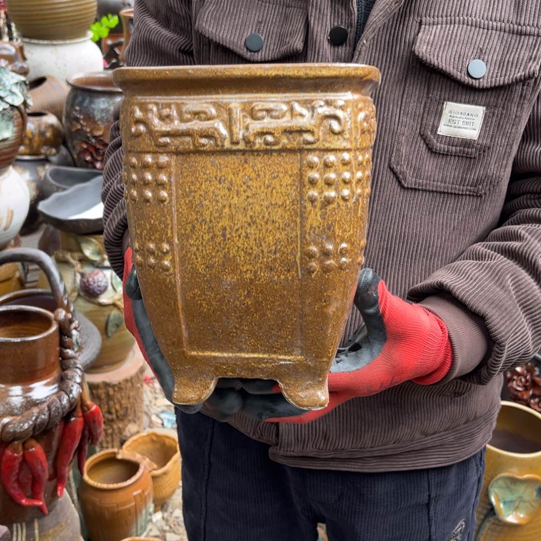 红陶高23口17有孔