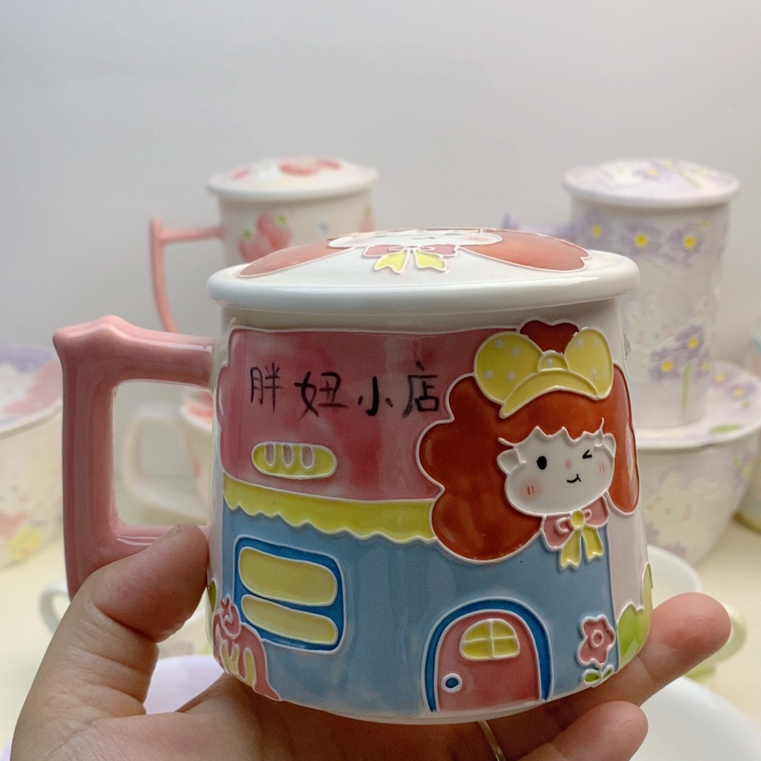 手绘手工制作陶瓷瑕疵95