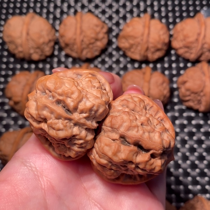 把件文玩核桃41暴力肌肉蛙四深开