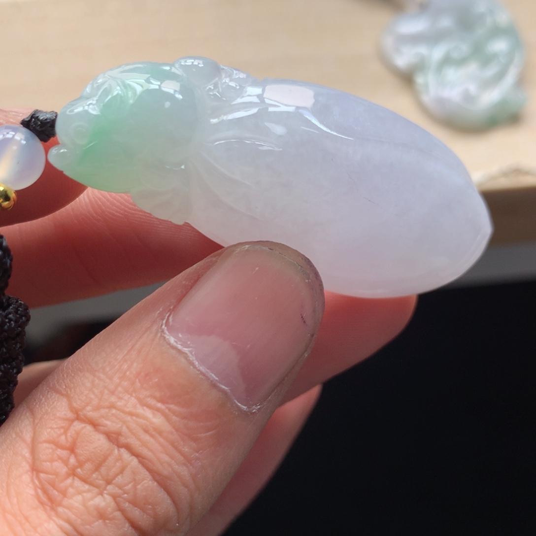 颈饰未镶嵌翡翠吊坠