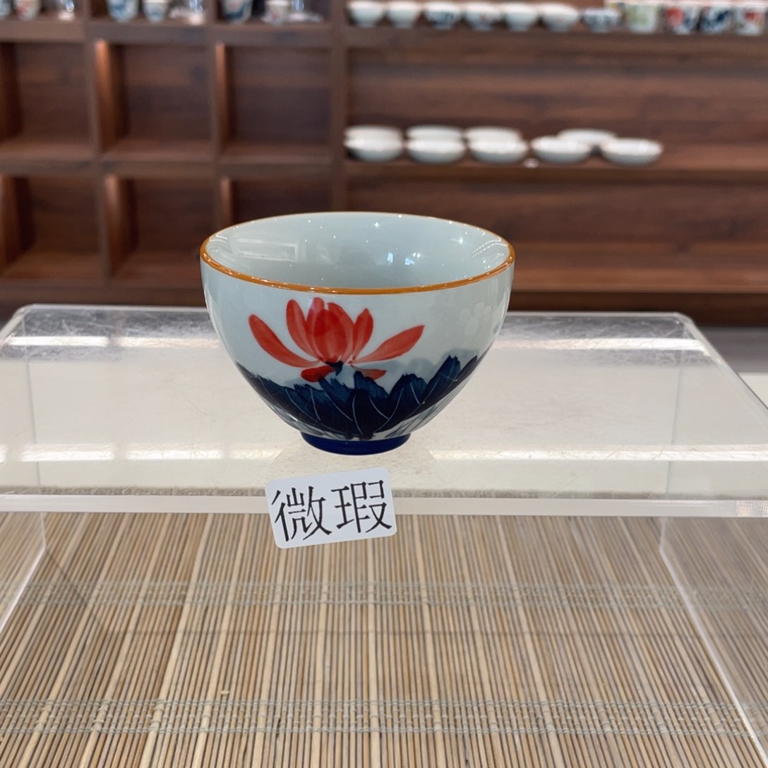 釉下老陶泥手工绘制