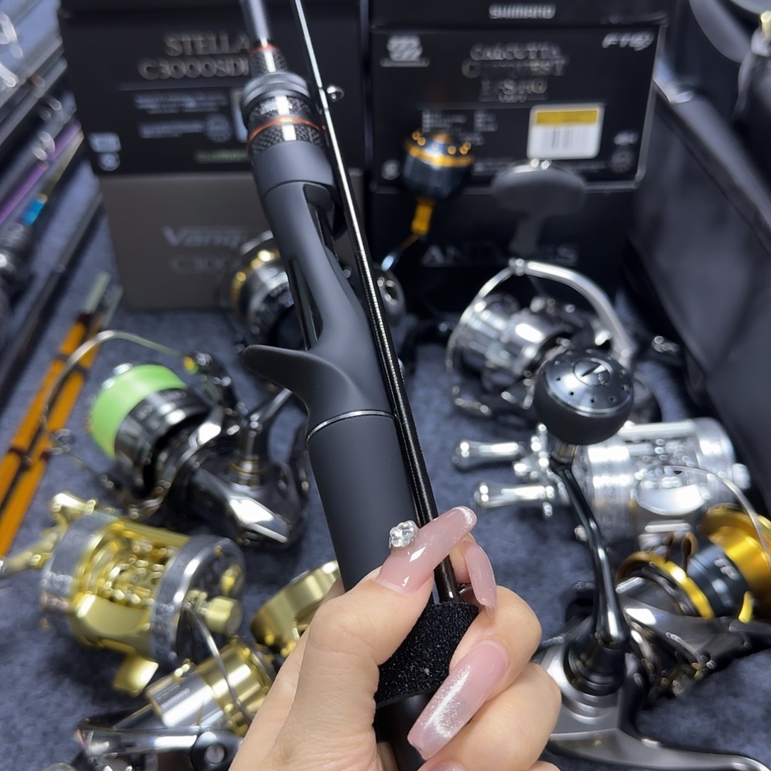 逼***疯碳素3.8m2.1m路亚两节