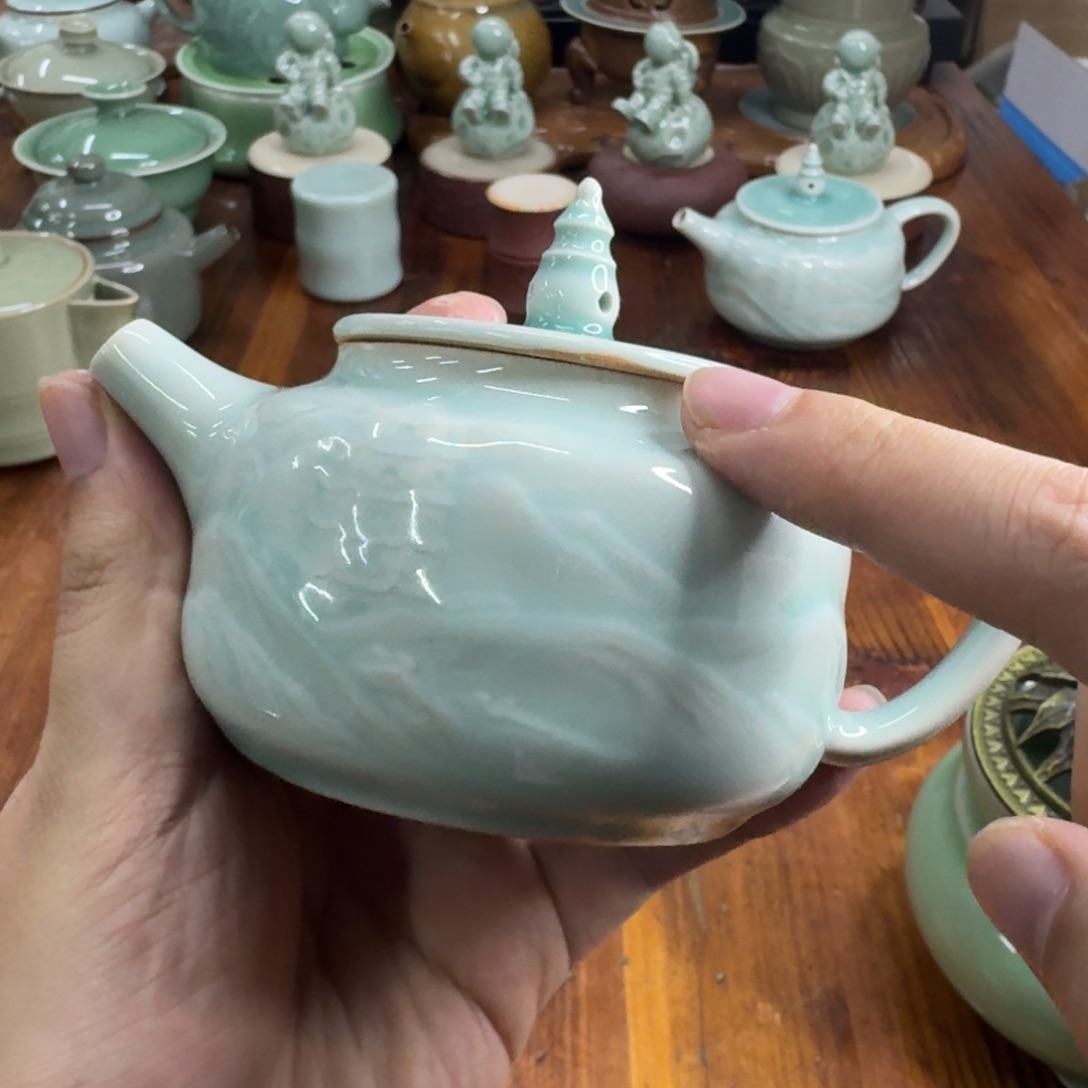 小仲龙泉青瓷微瑕6041