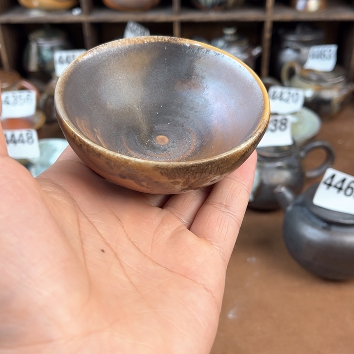 杯柴烧茶器主人杯