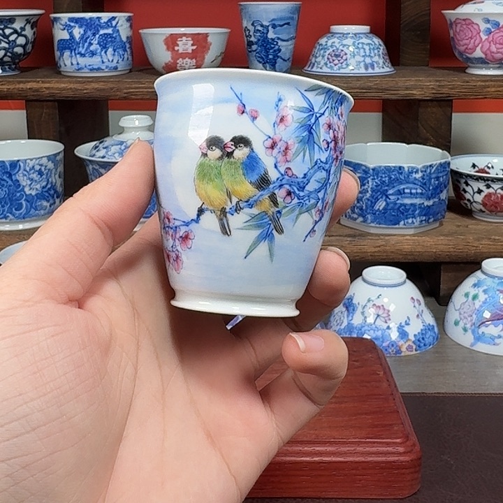 杯现代景德镇陶瓷杯