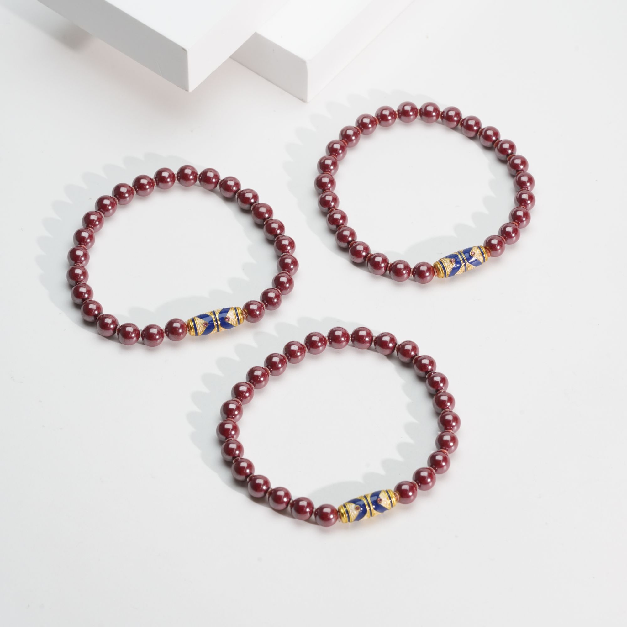 含辰砂工艺品【小北好物】朱砂DIY手串【多样性发一件】QH139X492