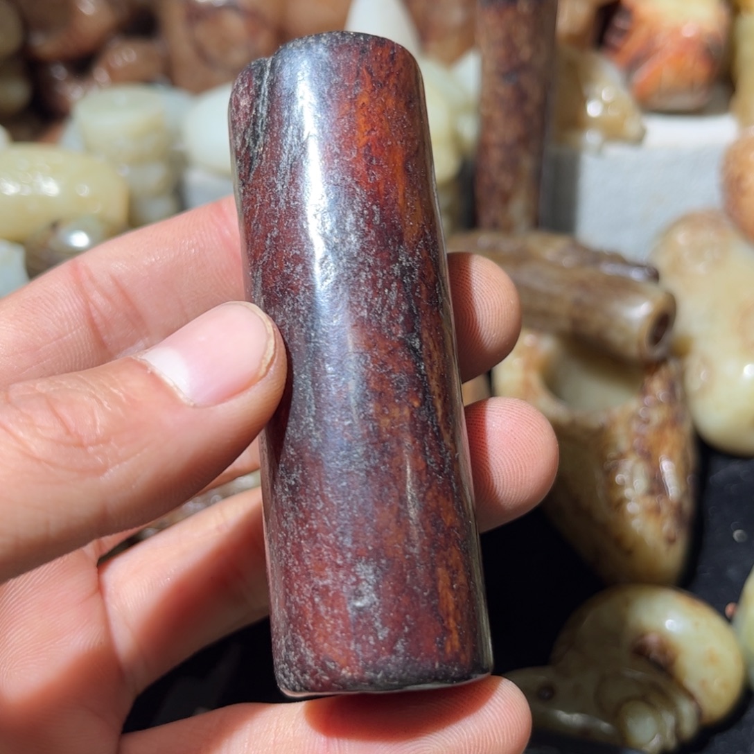 军***和田玉未镶嵌颈饰