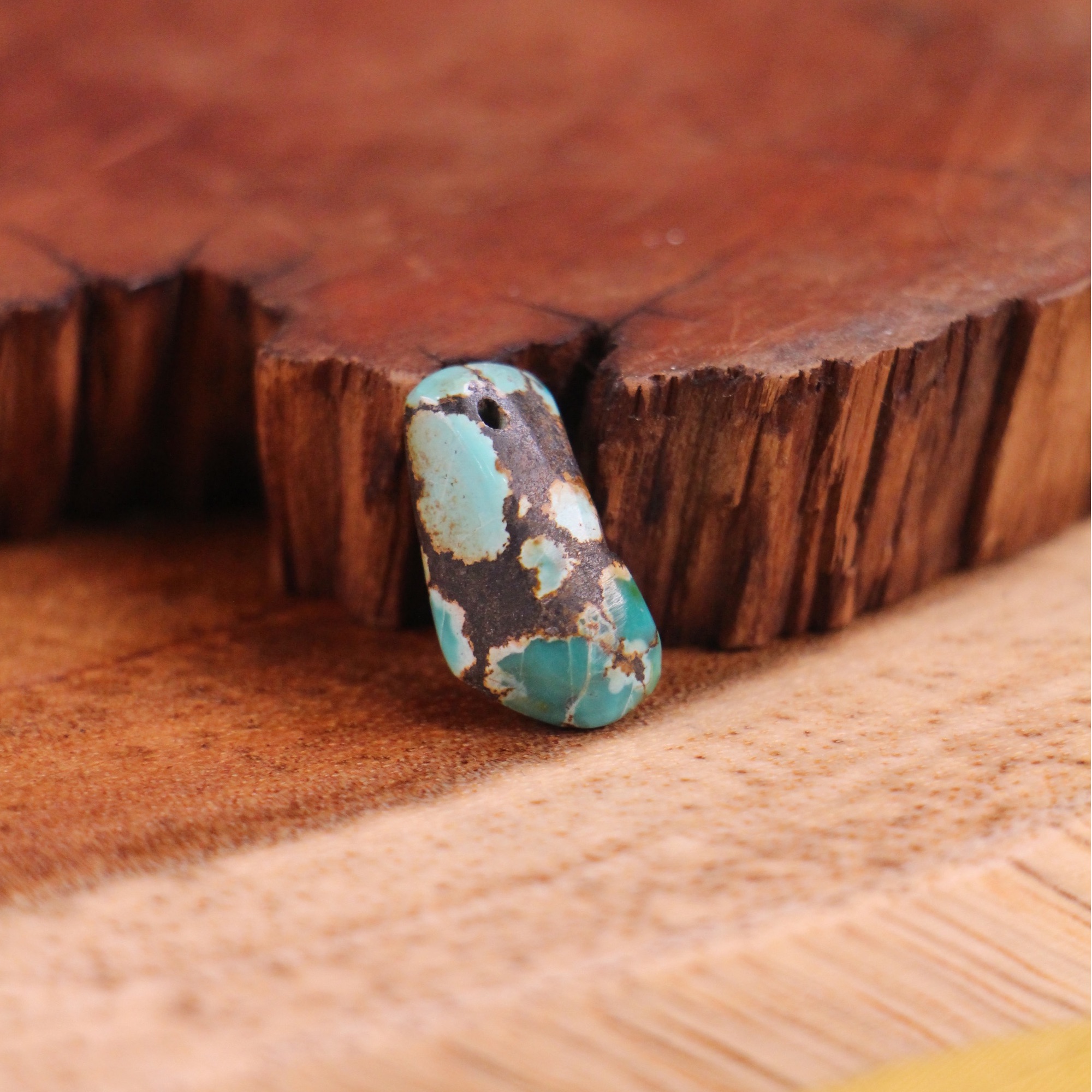 【采石】原创特色松石吊坠设计感入门尝鲜款