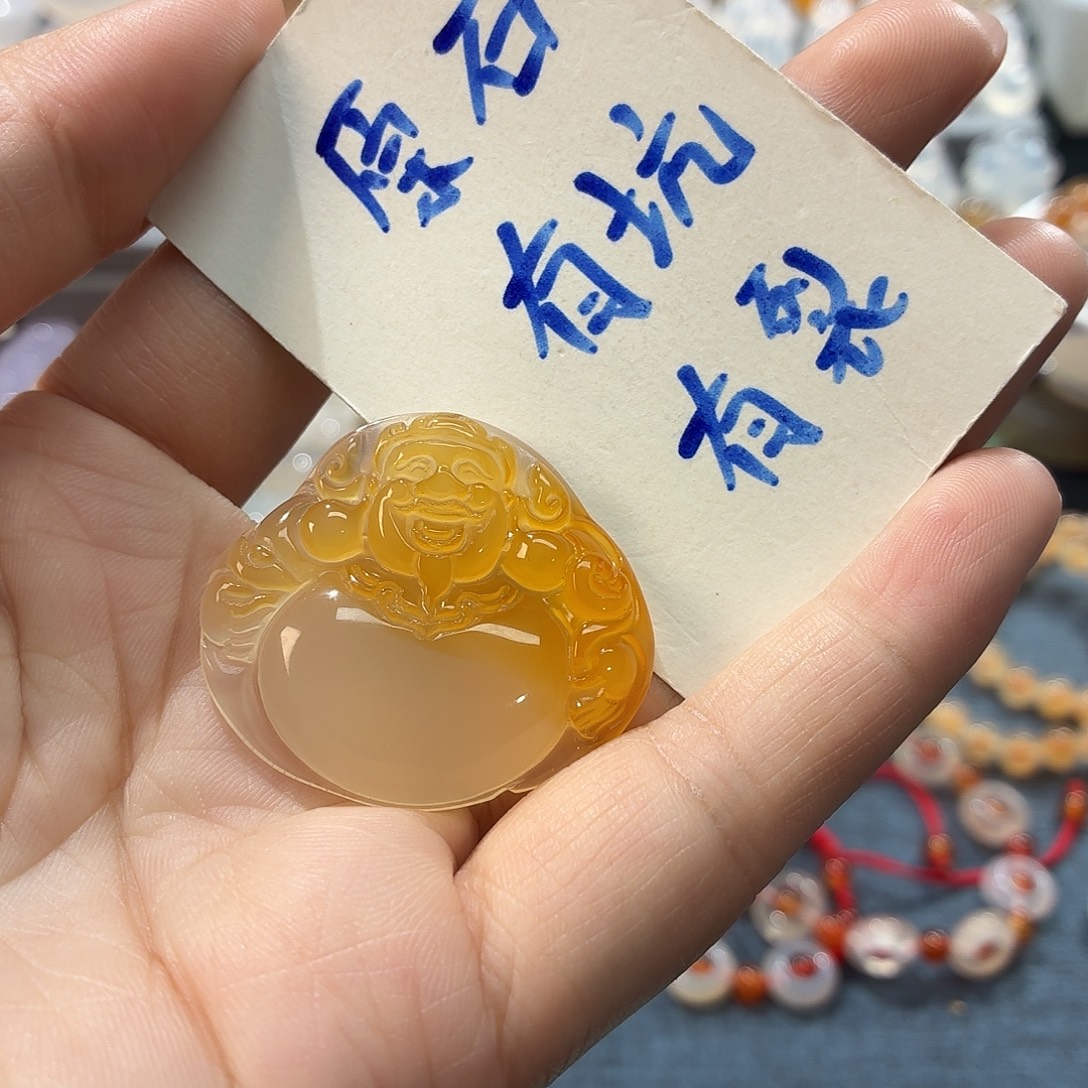 玛瑙/玉髓合金颈饰