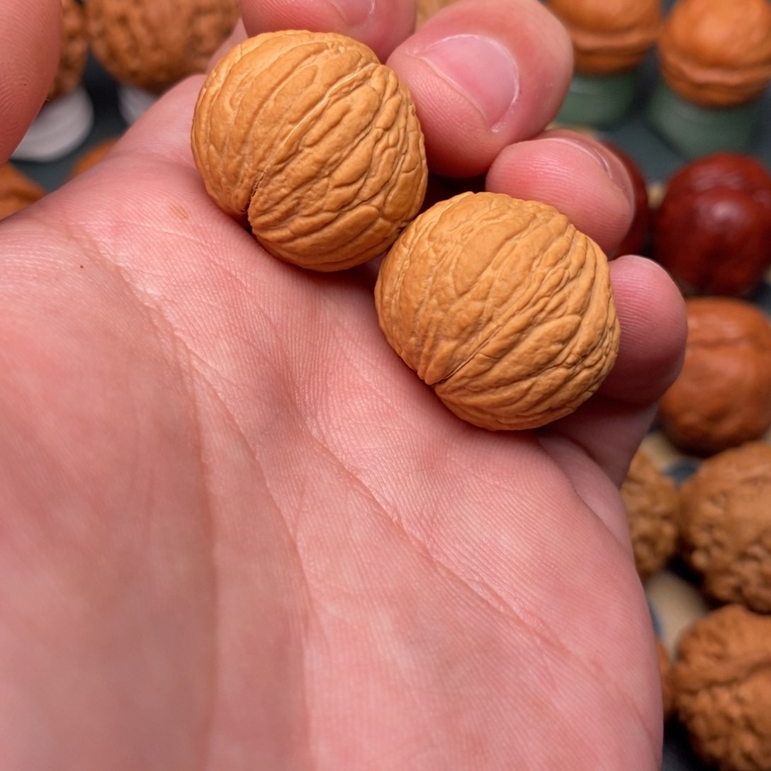 文玩核桃把件猴头