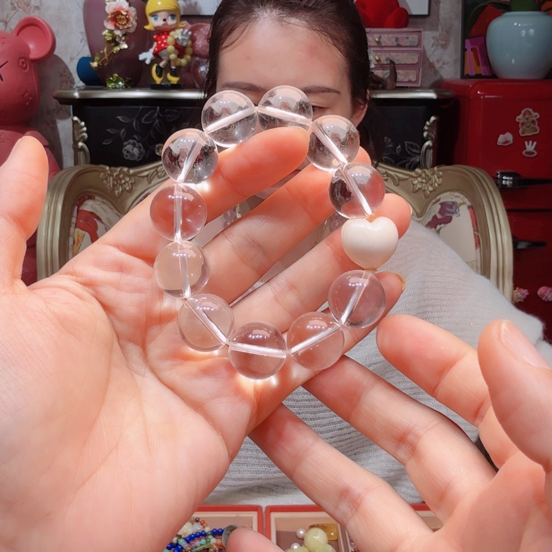 水晶手链未镶嵌手串