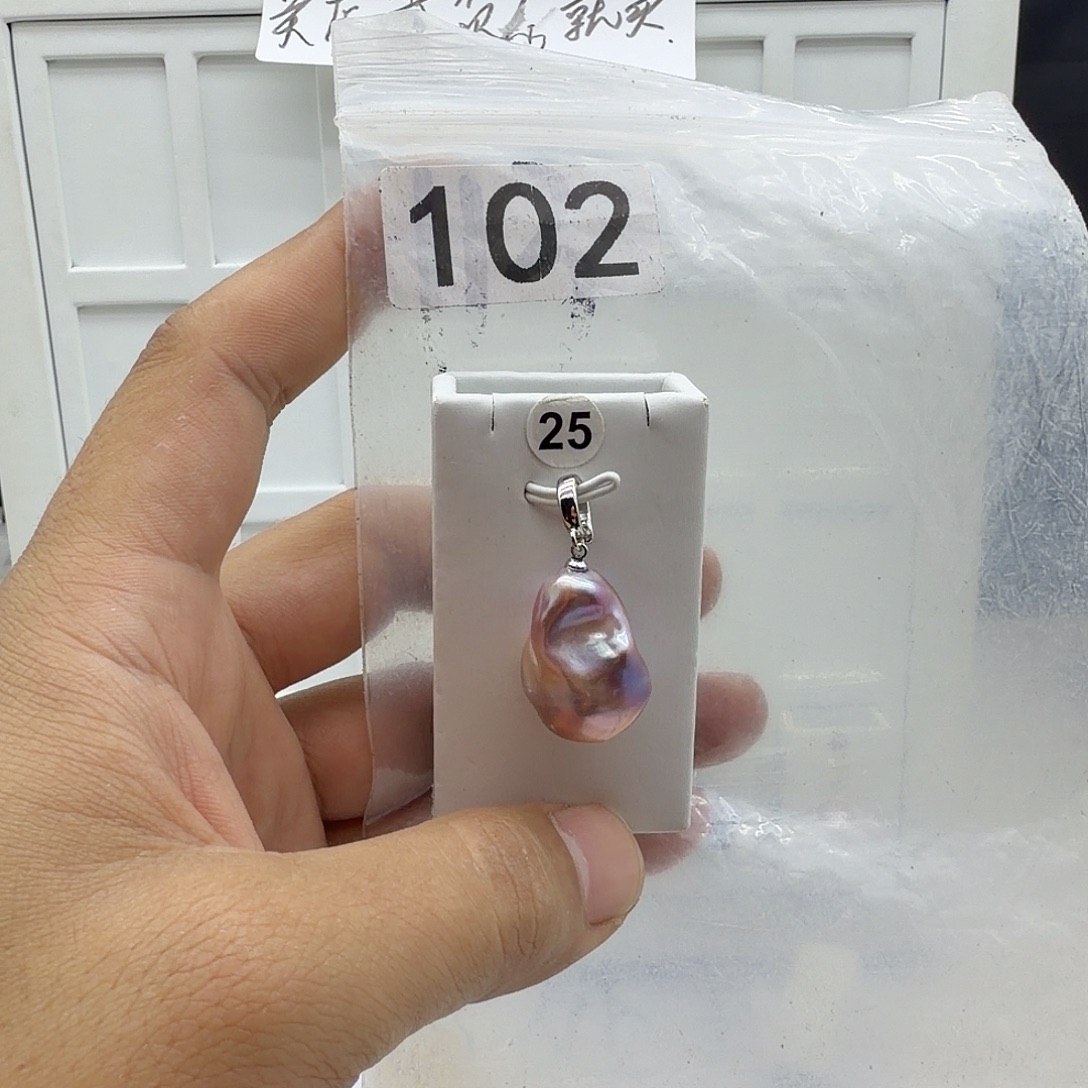 颈饰淡水珍珠合金