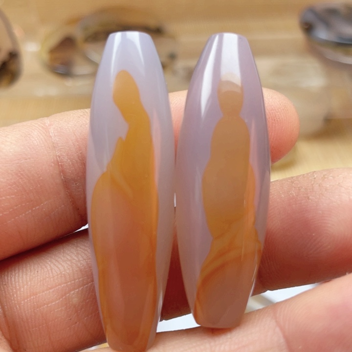 玛瑙/玉髓吊坠未镶嵌