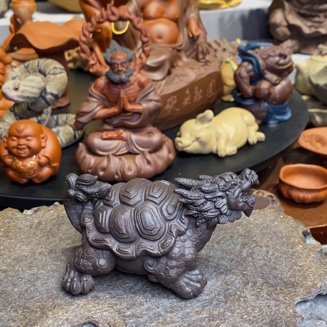 紫砂茶宠紫砂龙龟