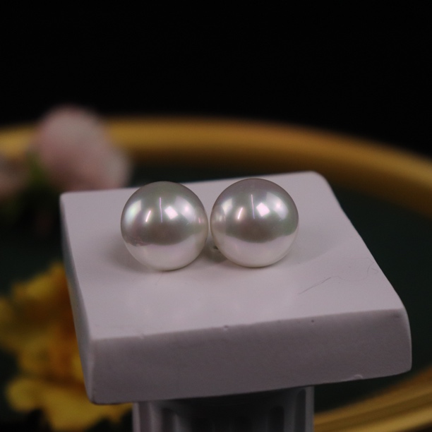 合金耳饰 2301新娘耳环百搭经典气质基础简约简单耳夹无耳洞精致