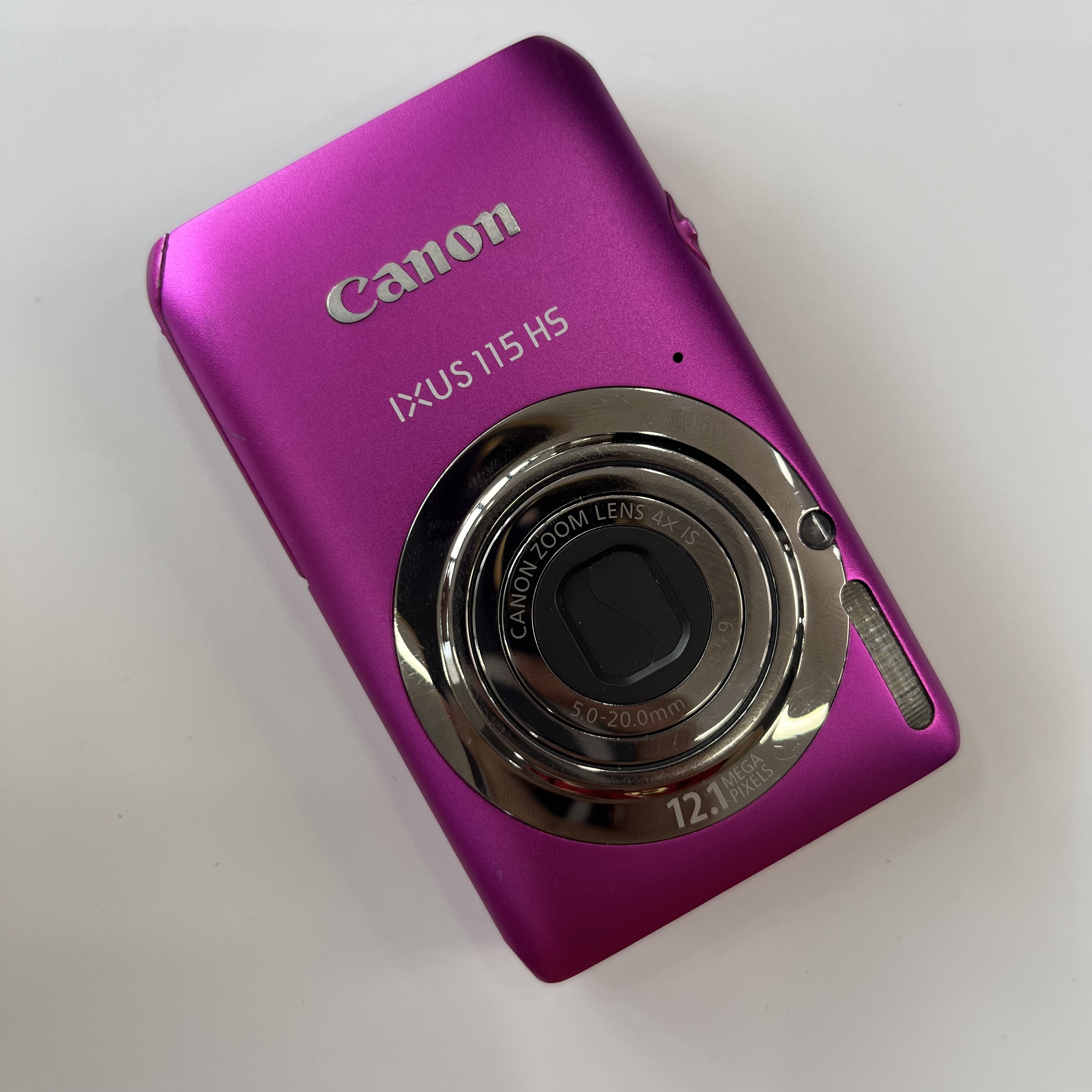 95新 Canon/佳能 ixus115粉色1210万像素4倍变焦ccd数码相机