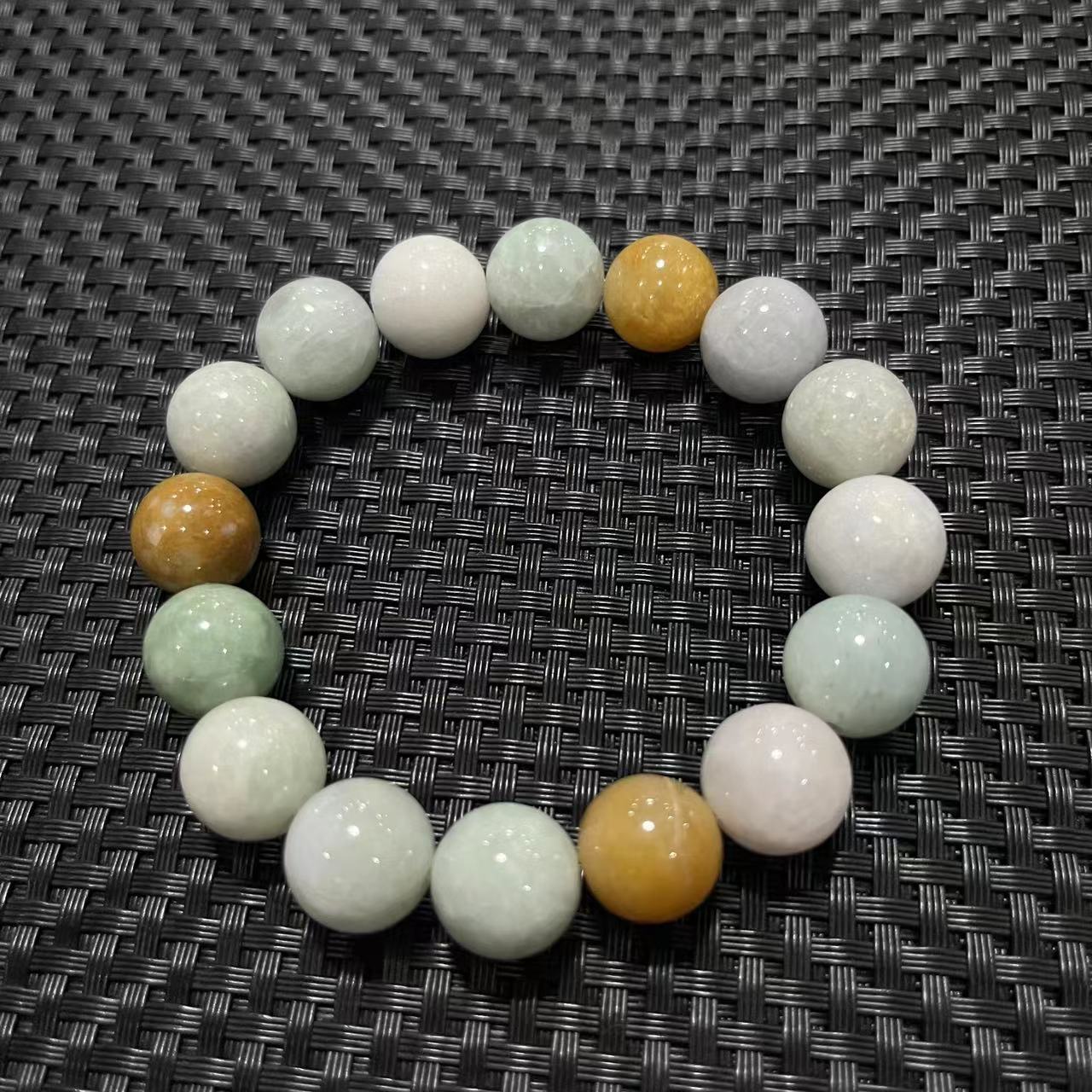 翡翠三色手串-（多样性发货）16963