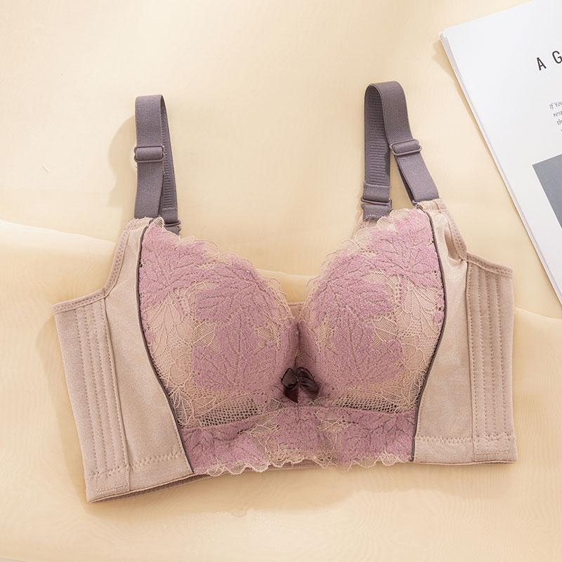 调整型内衣聚拢收副乳防下垂防外扩上托小胸聚拢显大女士舒适加厚