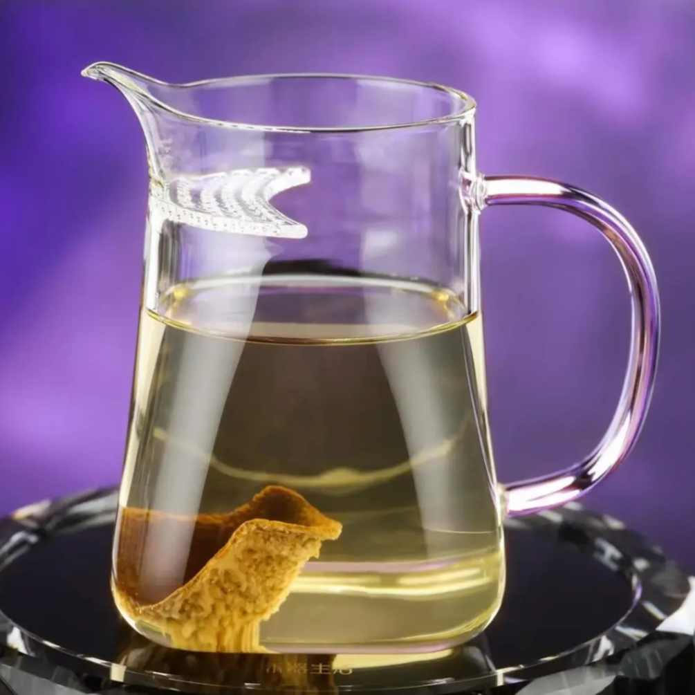 禾器紫金标·道央煮茶器 高硼硅玻璃公道杯大容量 建议容量：450ml