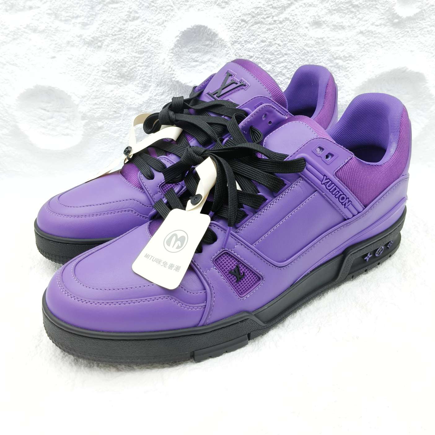 闲置新路易威登/Louis Vuitton/10码/44码/紫黑配色/非全新潮鞋