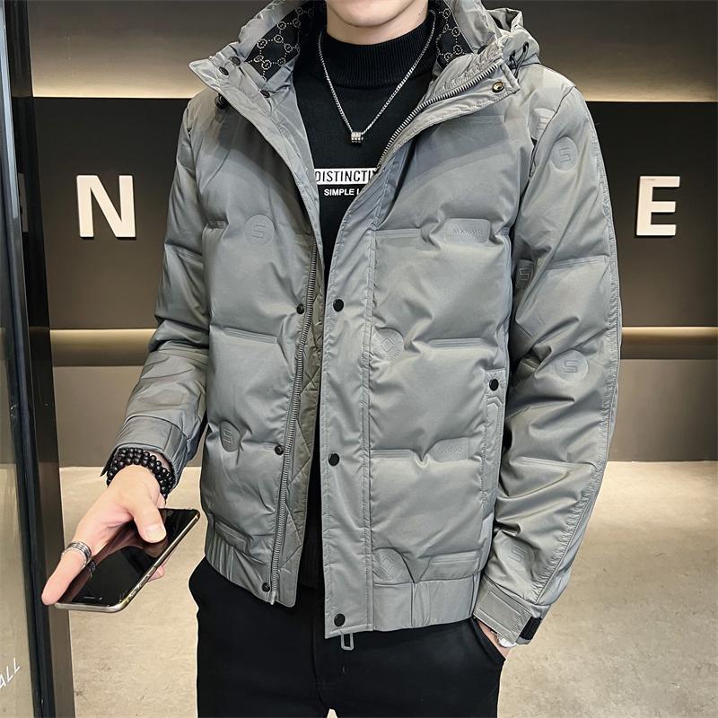 雪中飞冬季港风羽绒服男外套防风保暖男士外穿高档免洗羽绒服休闲