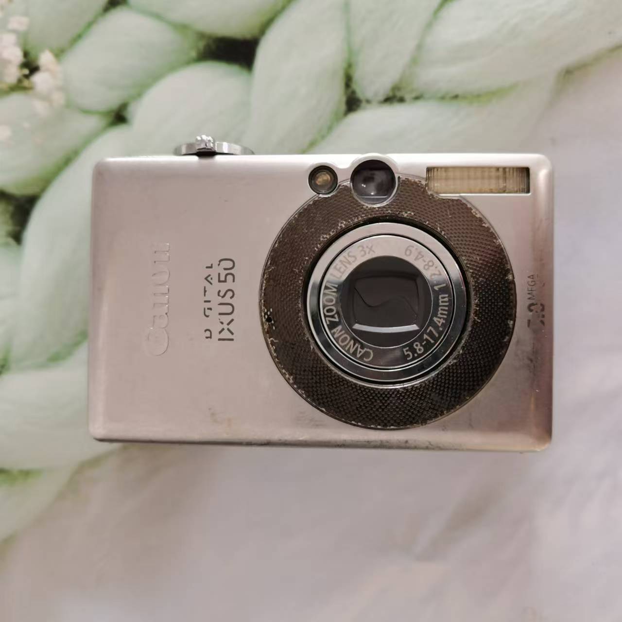 9新 Canon/佳能 IXUS50 500万像素3倍光学变焦摄影复古学生随身