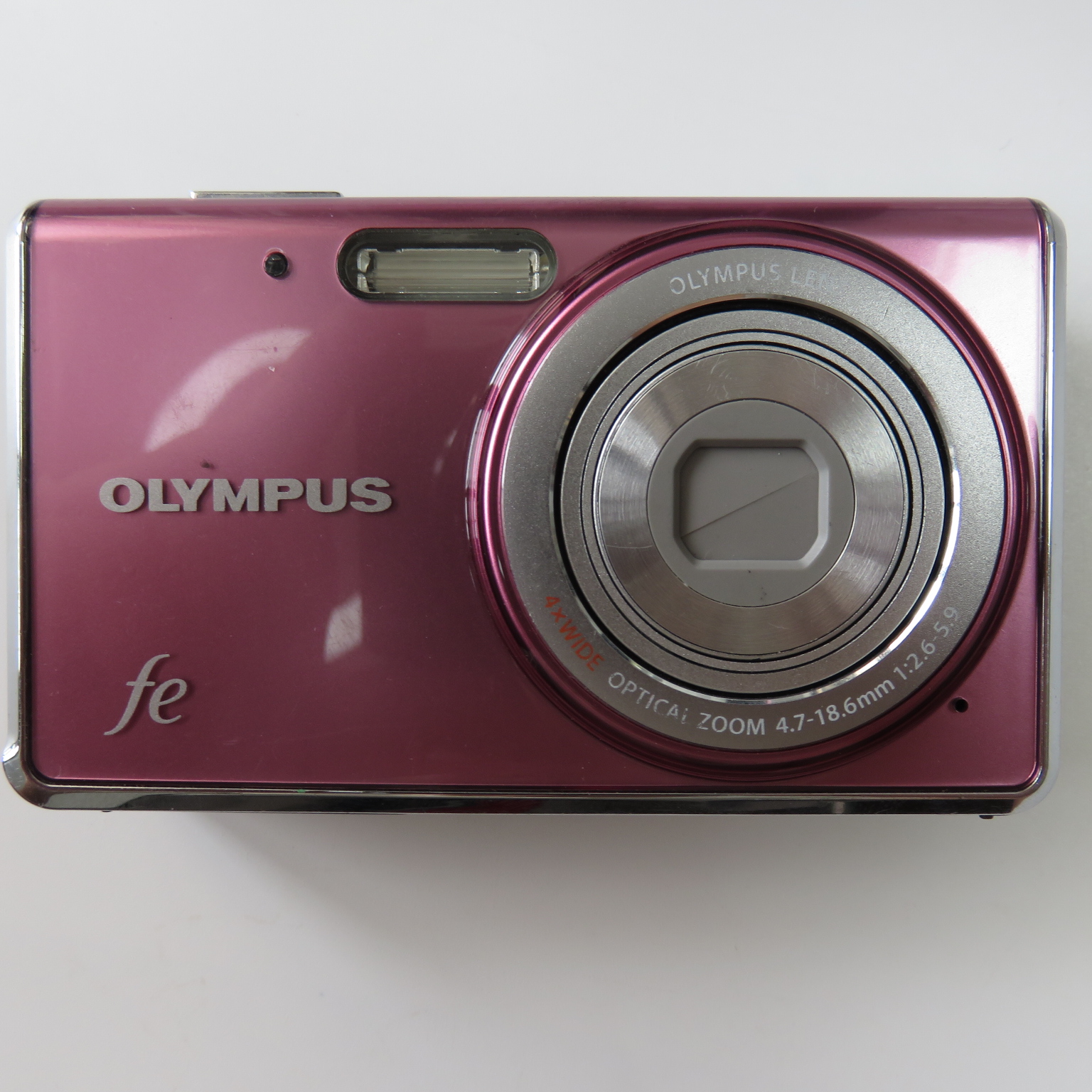 9新 Olympus/奥林巴斯 FE4020粉色颜值高柔焦1400万像素NO退NO换
