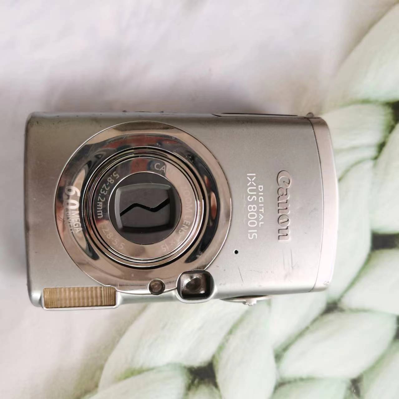 9新 Canon/佳能 IXUS800 800万像素4倍光学变焦摄影复古学生银色