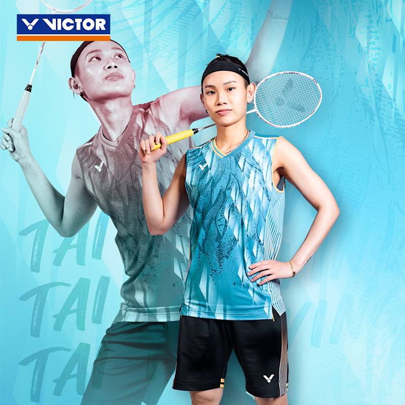 威克多VICTOR胜利T-45000羽毛球服大赛款短袖戴资颖无袖45001