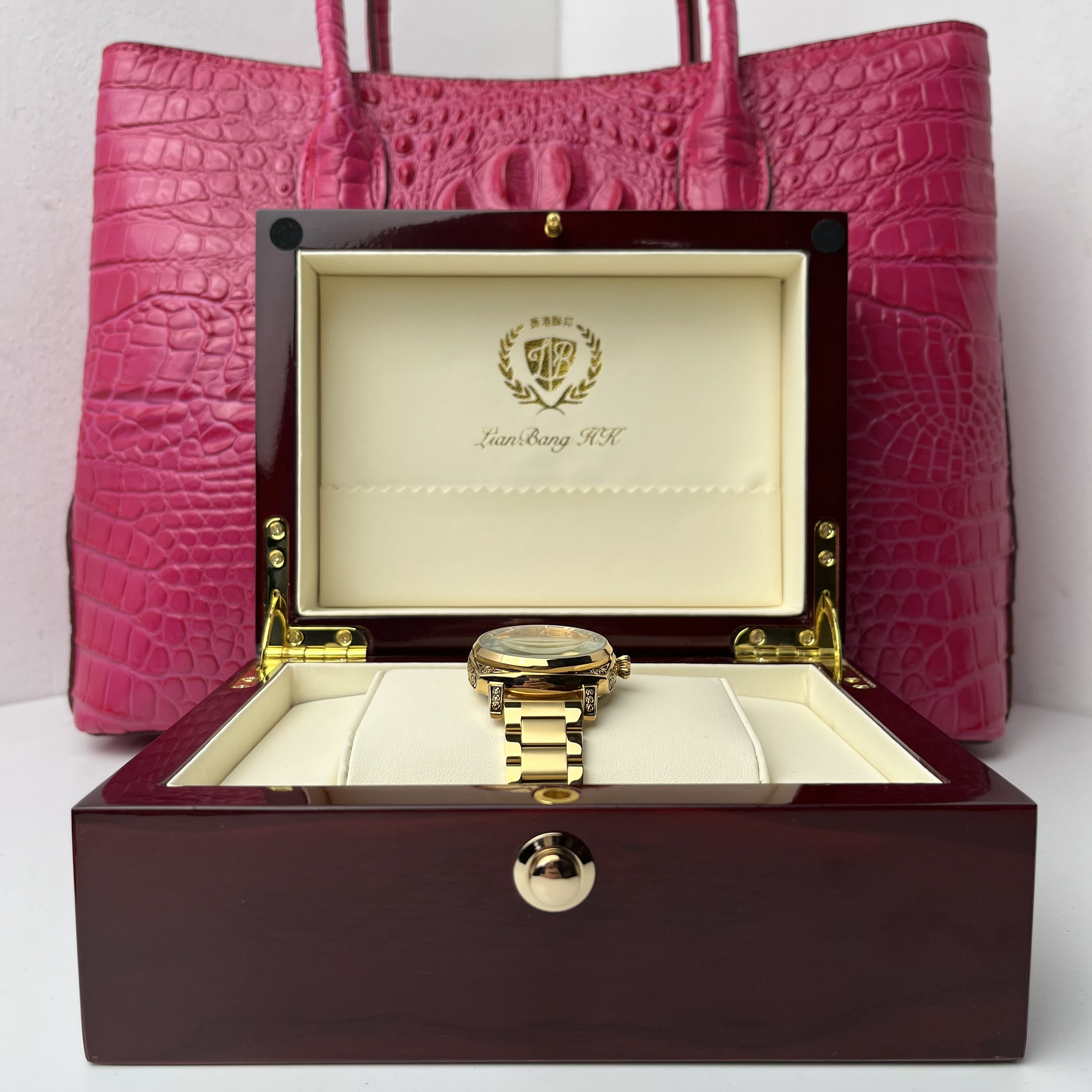 2829【赠调表器】 时尚优雅设计男女手表