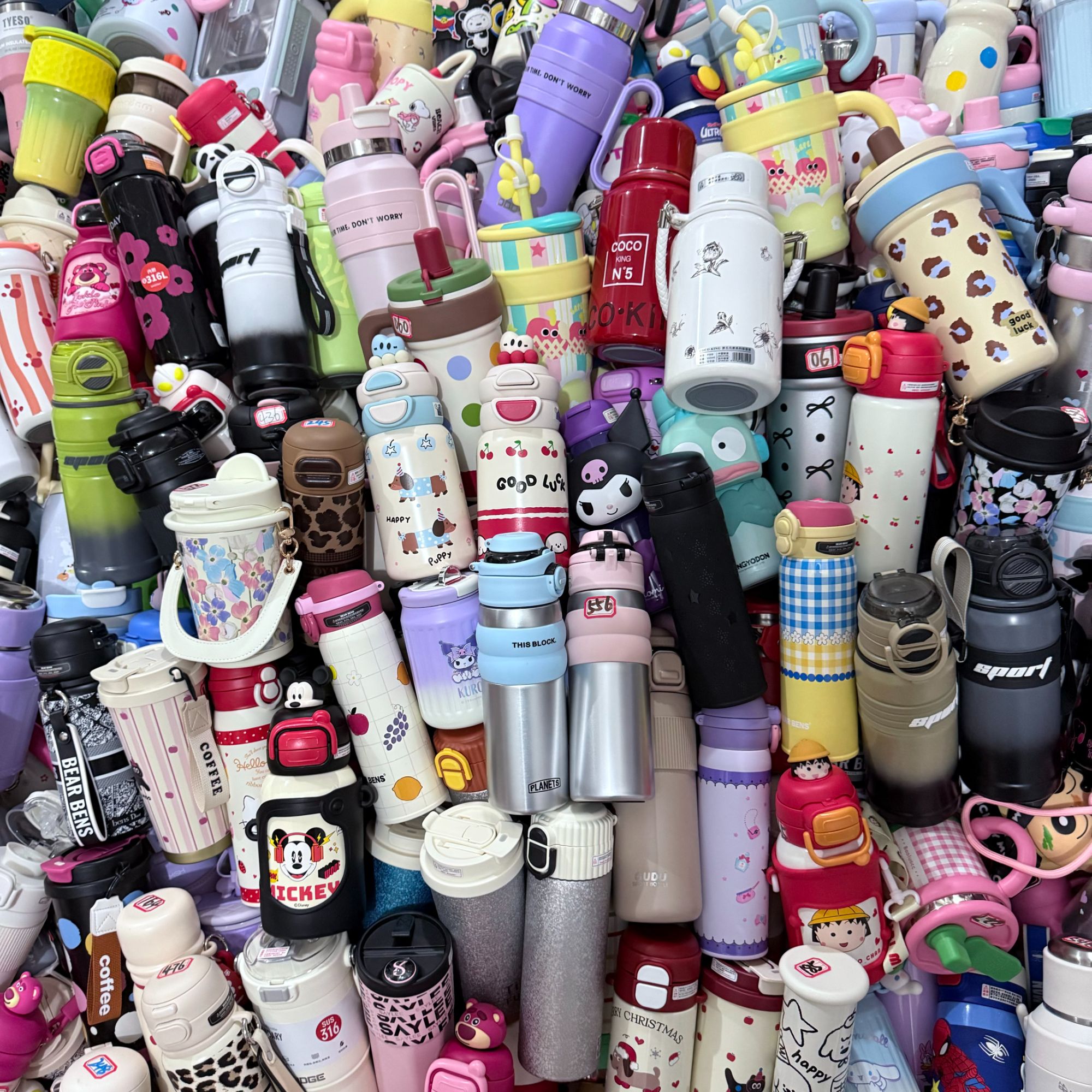 谦妈【101--200】品牌水杯孤品清库存