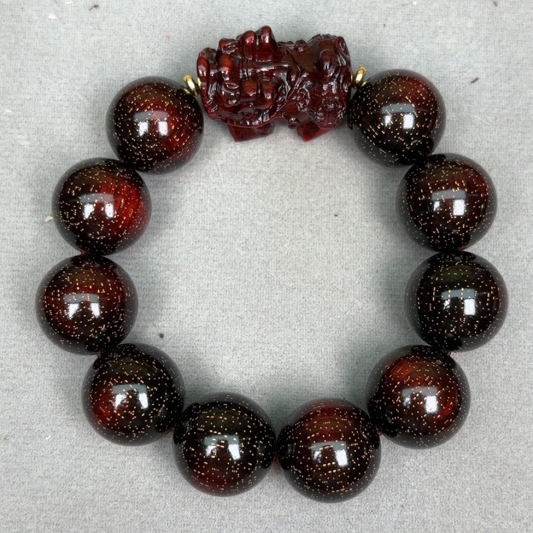 爆星貔貅2.0 沉水级老料紫檀高油高密