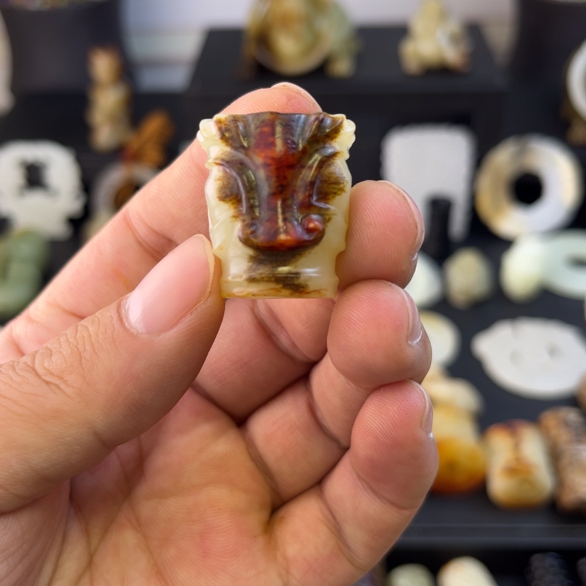 【闪购商品】和田玉（糖玉）颈饰未镶嵌