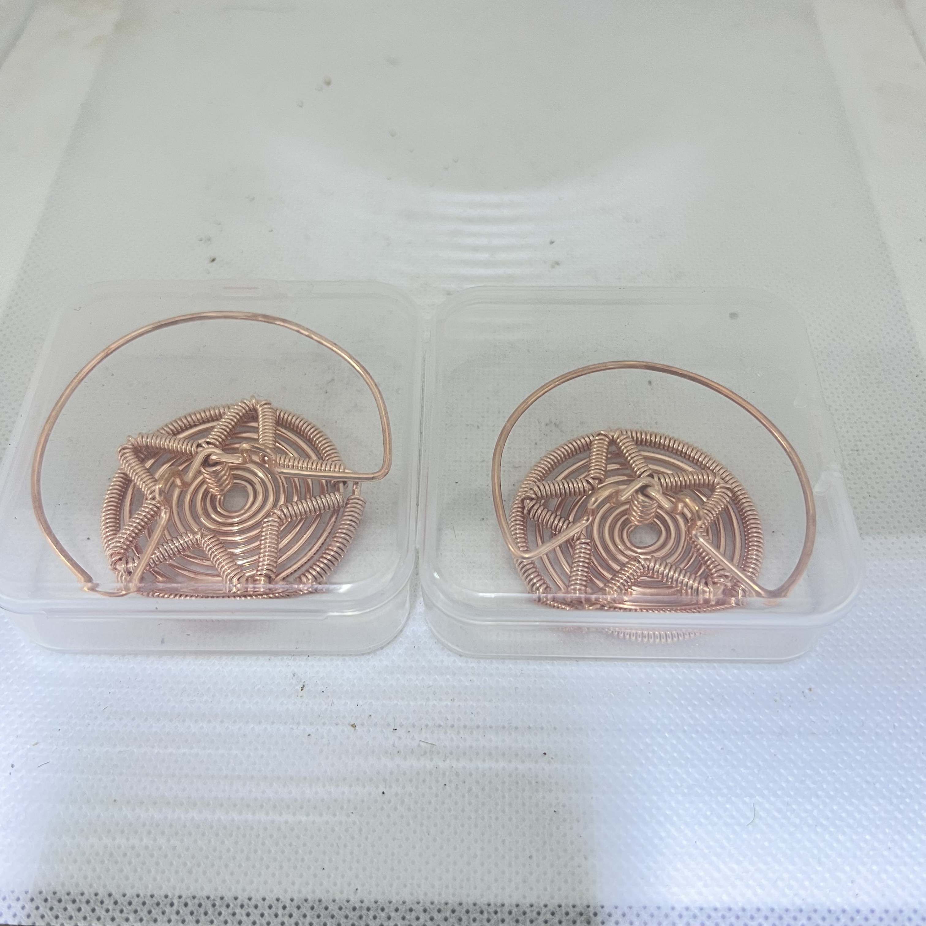 粉丝福利1.5紫铜五角星响簧蝈蝈叫罐响簧55-60口径蝈蝈响簧