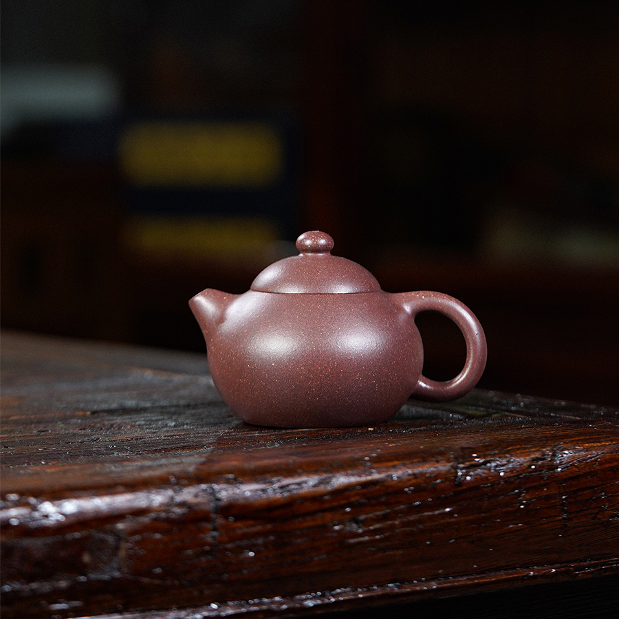 文旦130cc/紫玉金砂正宗宜兴纯手工原矿紫砂壶0651泡茶壶
