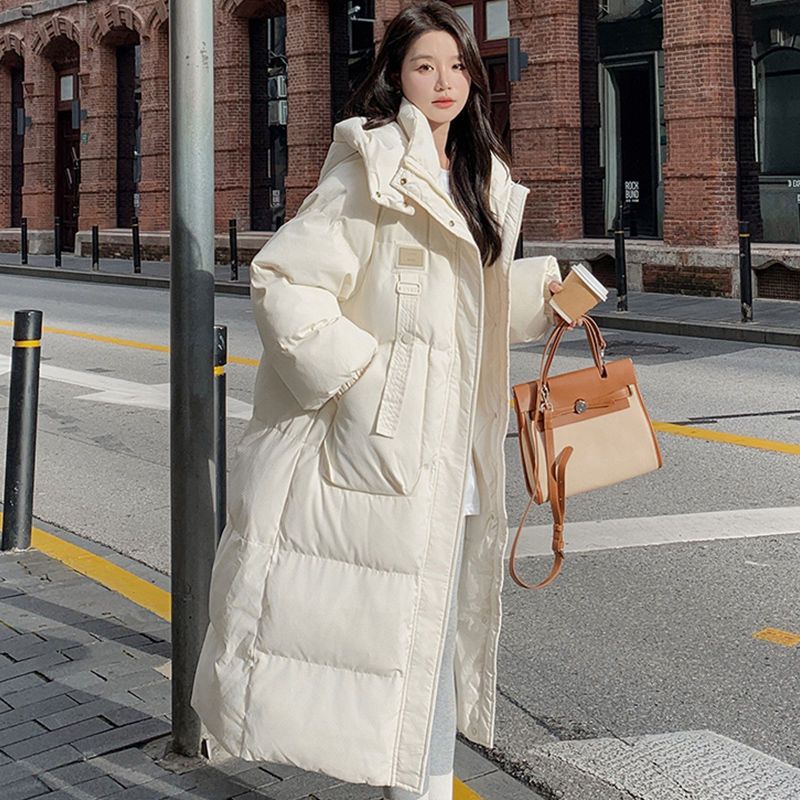 波斯羽绒服双11特卖2023新款羽绒羽绒服女中长款过膝冬季韩版宽