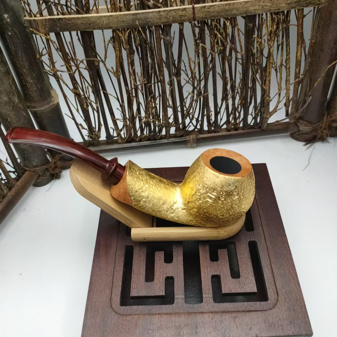 253号石楠木黄金福尔摩斯弯斗