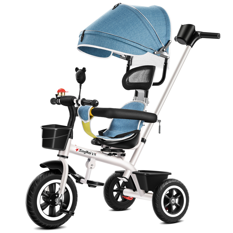 儿童三轮车自行车童车脚踏车玩具幼儿园1-3-2-6岁大号宝宝手推车